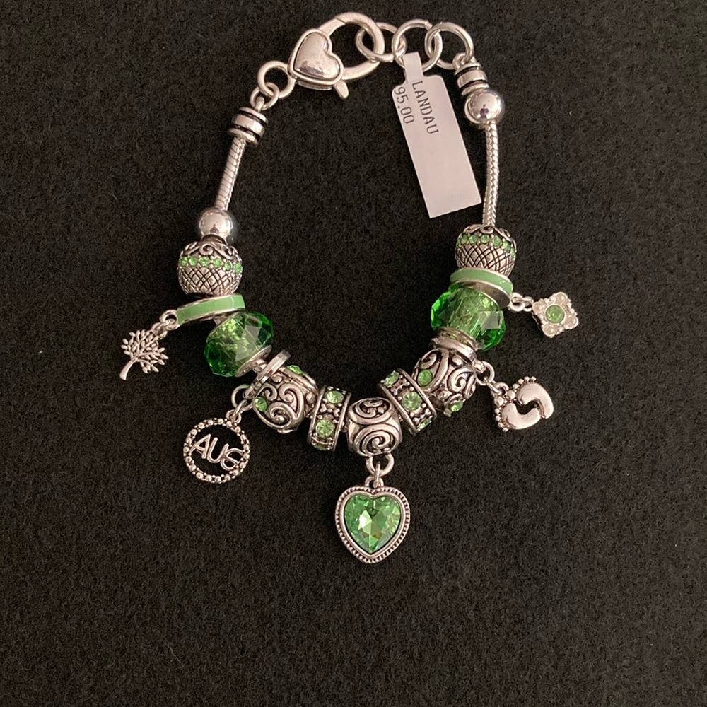 Landau Charm Bracelet August Birthday
